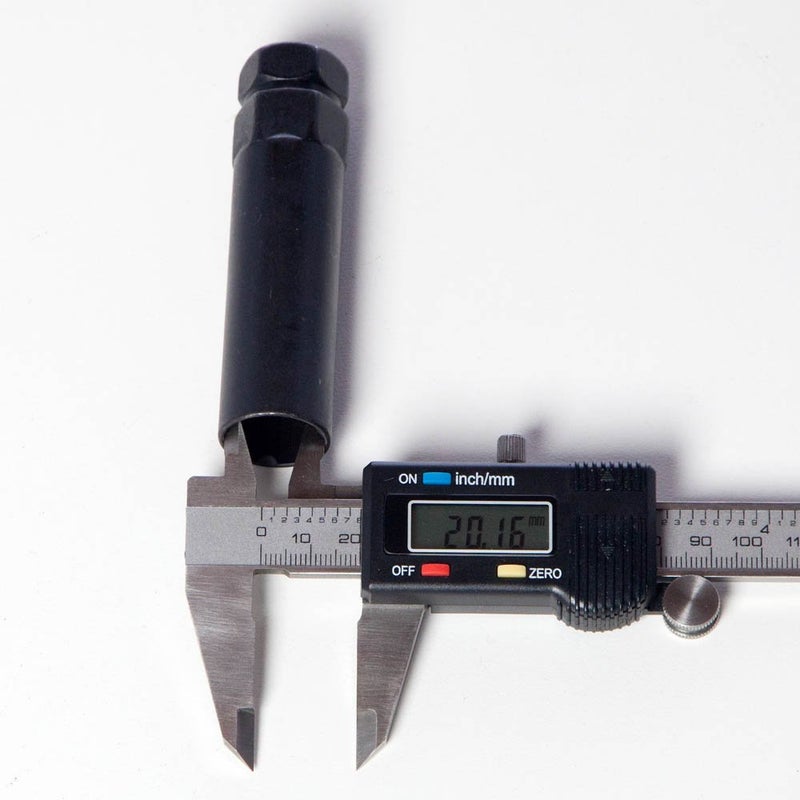 Circuit Performance Large Black 6 Point Spline Truck SUV Tool Key (2 TOOLS) - Image 3
